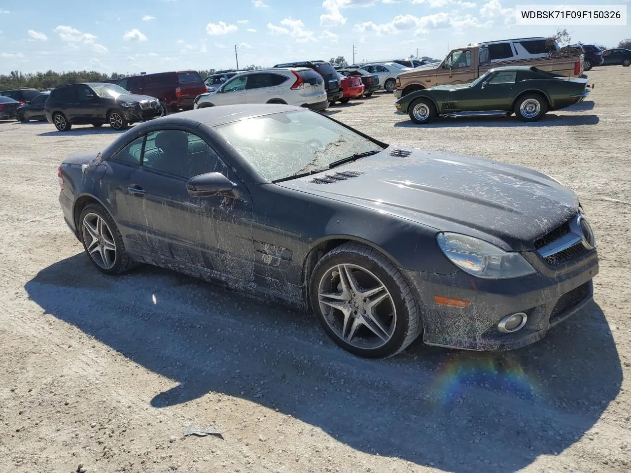 2009 Mercedes-Benz Sl 550 VIN: WDBSK71F09F150326 Lot: 75095164