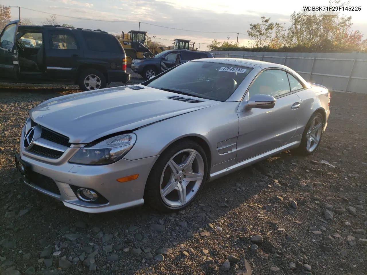 2009 Mercedes-Benz Sl 550 VIN: WDBSK71F29F145225 Lot: 77609734