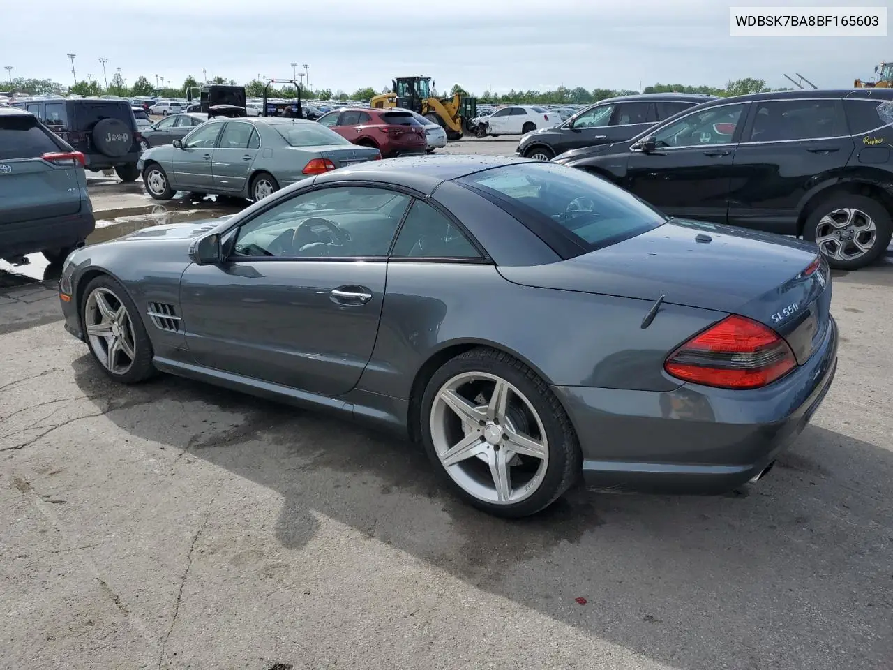 2011 Mercedes-Benz Sl 550 VIN: WDBSK7BA8BF165603 Lot: 55096435