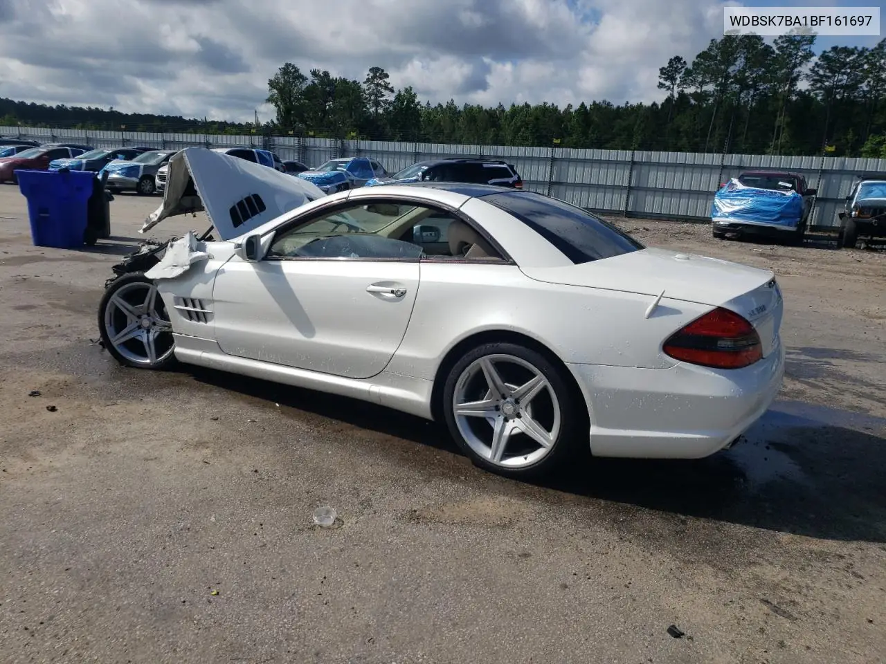 2011 Mercedes-Benz Sl 550 VIN: WDBSK7BA1BF161697 Lot: 56544435