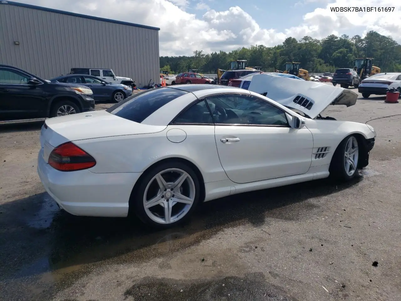 2011 Mercedes-Benz Sl 550 VIN: WDBSK7BA1BF161697 Lot: 56544435