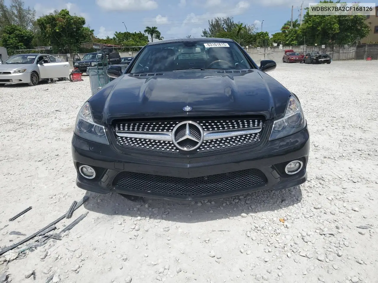 wdbsk7ba2cf168126 WDBSK7BA2CF168126 2012 Mercedes-Benz Sl 550