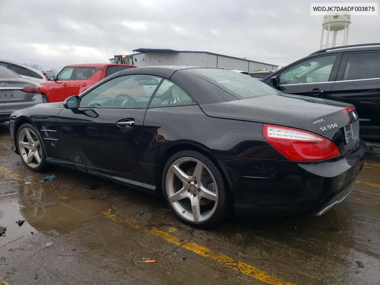 2013 Mercedes-Benz Sl 550 VIN: WDDJK7DA6DF003875 Lot: 48938515