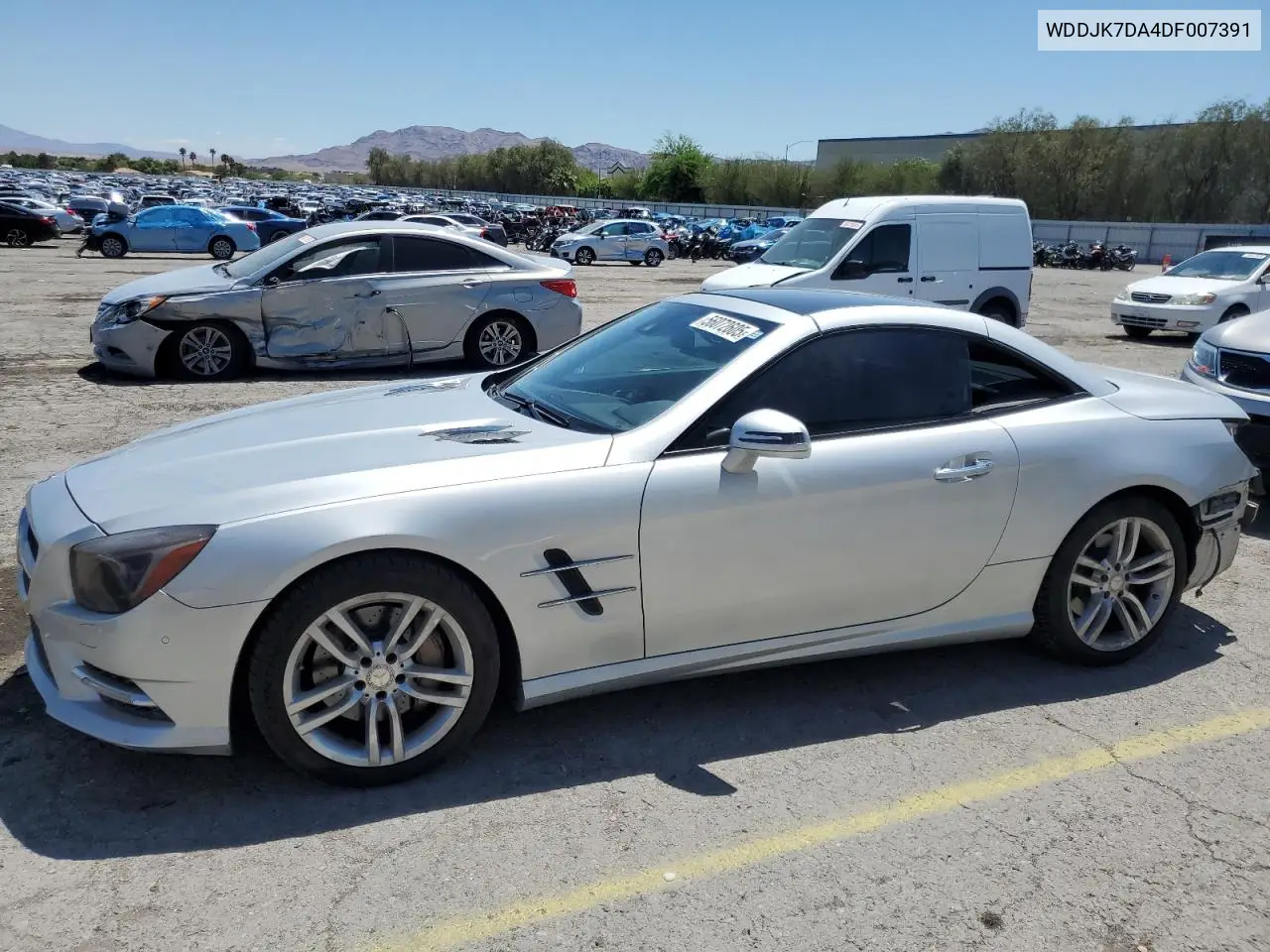 2013 Mercedes-Benz Sl 550 VIN: WDDJK7DA4DF007391 Lot: 56072605