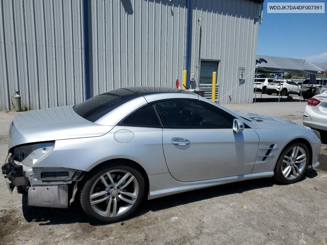 2013 Mercedes-Benz Sl 550 VIN: WDDJK7DA4DF007391 Lot: 56072605
