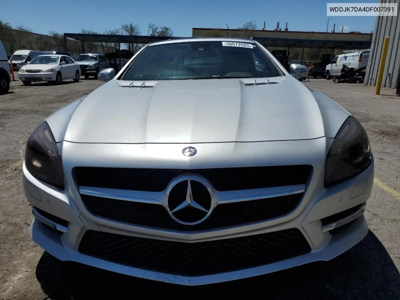 2013 Mercedes-Benz Sl 550 VIN: WDDJK7DA4DF007391 Lot: 56072605