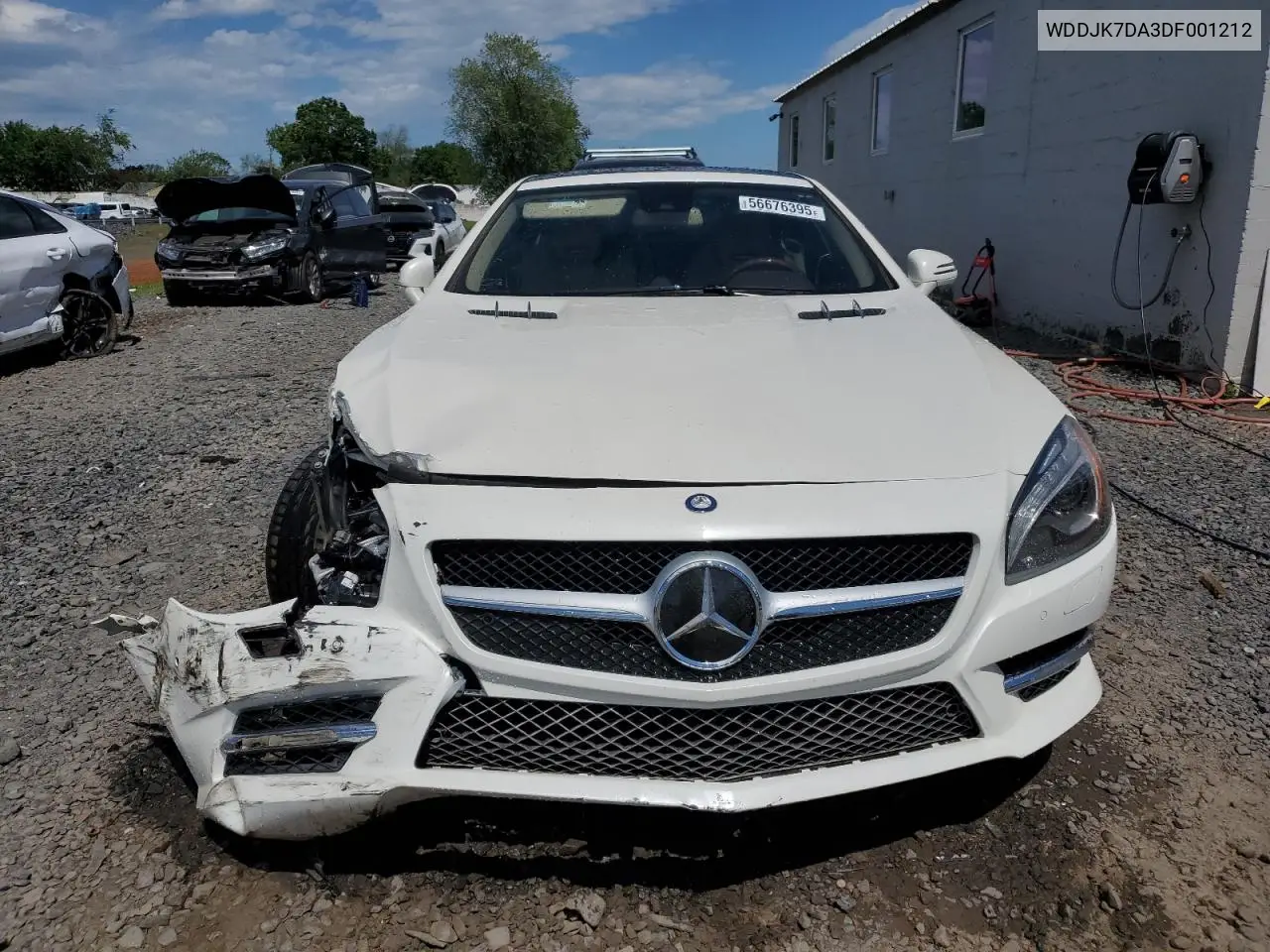 2013 Mercedes-Benz Sl 550 VIN: WDDJK7DA3DF001212 Lot: 56676395