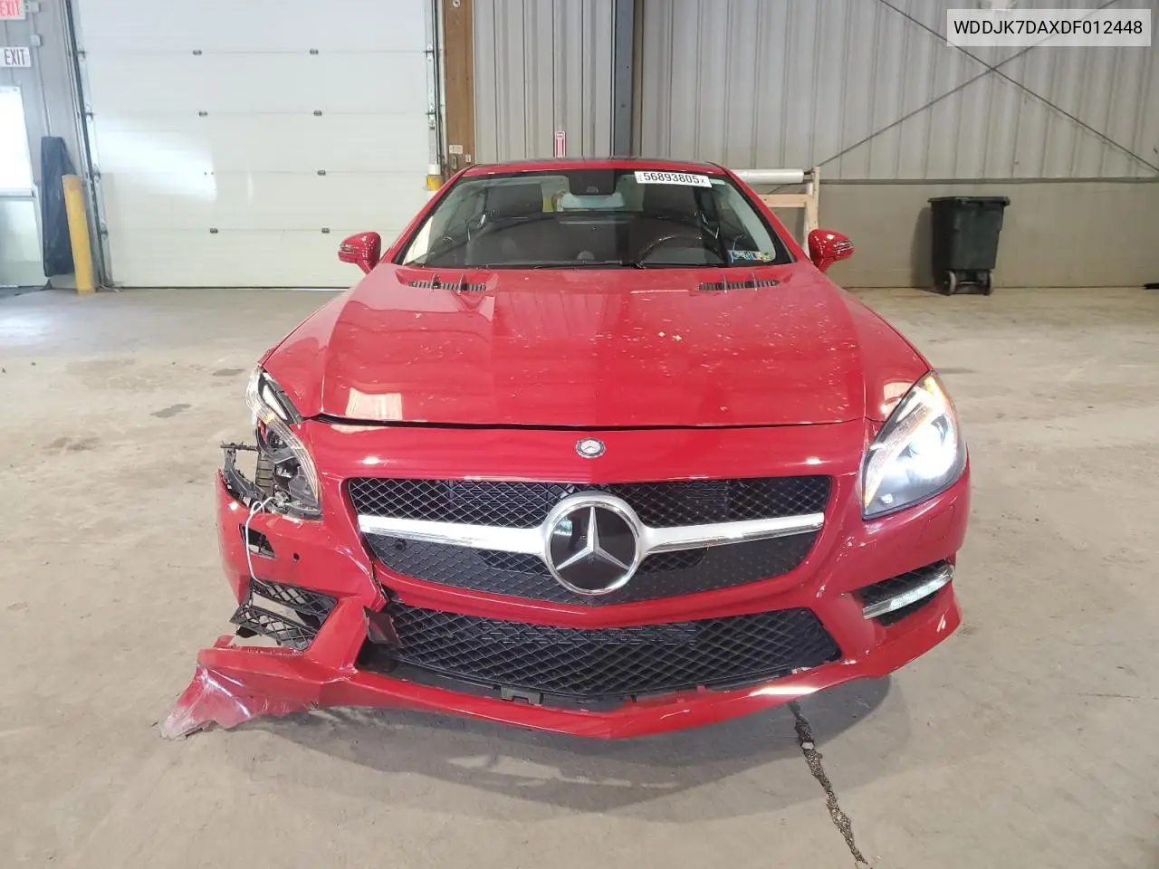 2013 Mercedes-Benz Sl 550 VIN: WDDJK7DAXDF012448 Lot: 56893805
