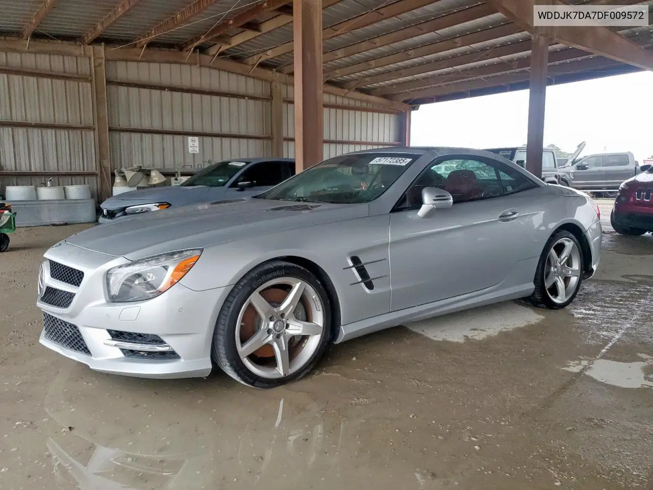 2013 Mercedes-Benz Sl 550 VIN: WDDJK7DA7DF009572 Lot: 57172385
