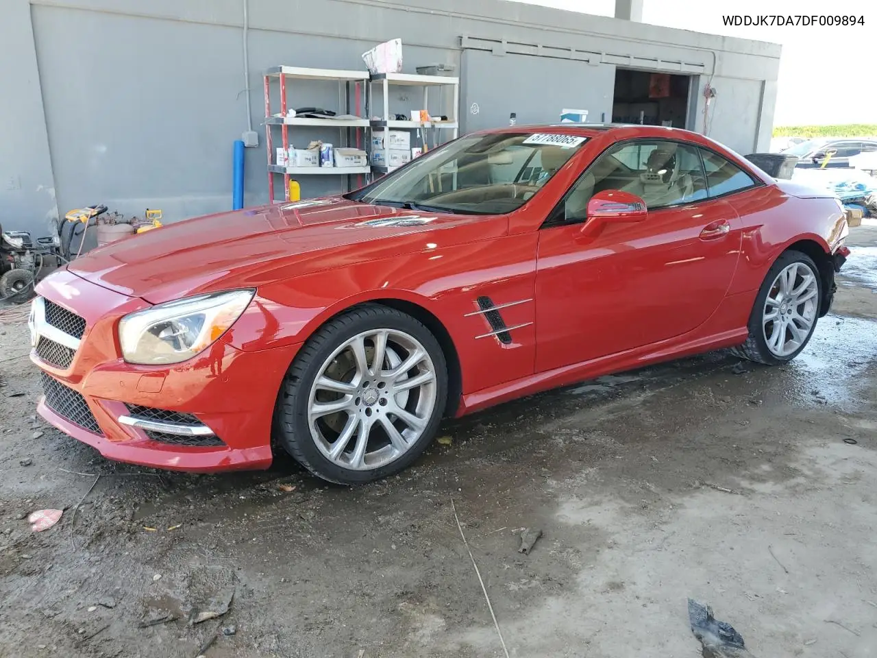 2013 Mercedes-Benz Sl 550 VIN: WDDJK7DA7DF009894 Lot: 57788065