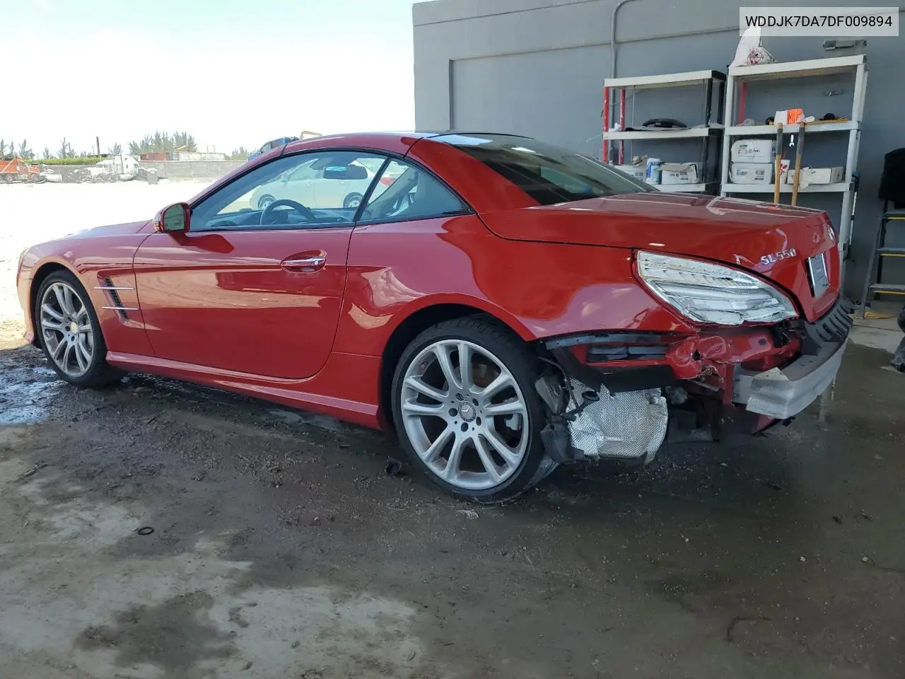 2013 Mercedes-Benz Sl 550 VIN: WDDJK7DA7DF009894 Lot: 57788065
