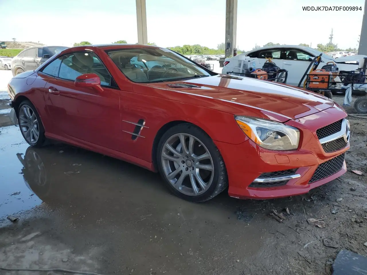 2013 Mercedes-Benz Sl 550 VIN: WDDJK7DA7DF009894 Lot: 57788065