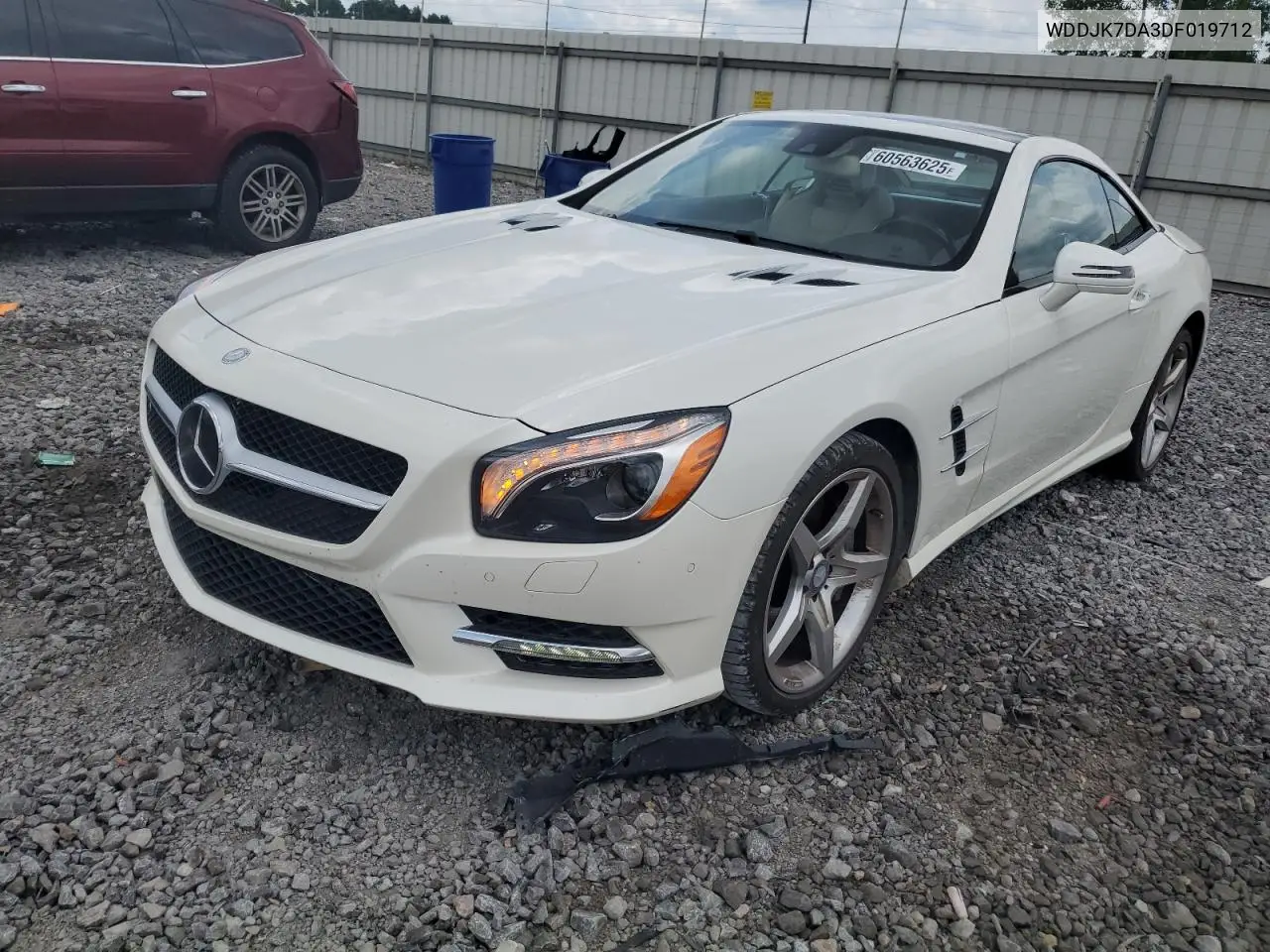 2013 Mercedes-Benz Sl 550 VIN: WDDJK7DA3DF019712 Lot: 60563625
