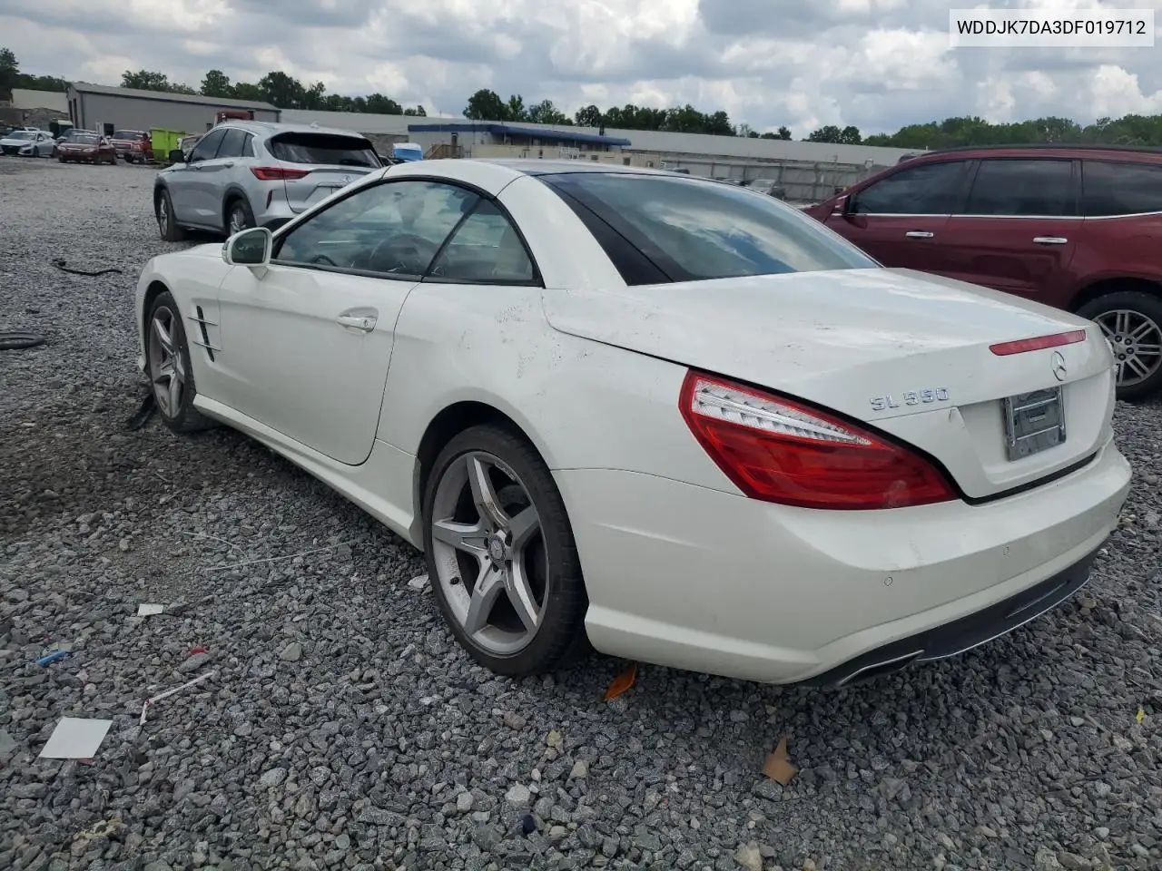2013 Mercedes-Benz Sl 550 VIN: WDDJK7DA3DF019712 Lot: 60563625