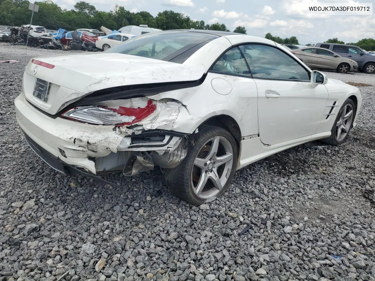 2013 Mercedes-Benz Sl 550 VIN: WDDJK7DA3DF019712 Lot: 60563625