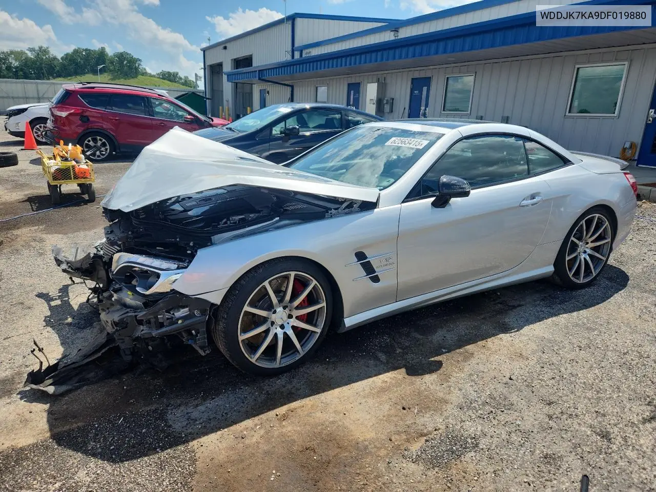 2013 Mercedes-Benz Sl 65 Amg VIN: WDDJK7KA9DF019880 Lot: 62563415