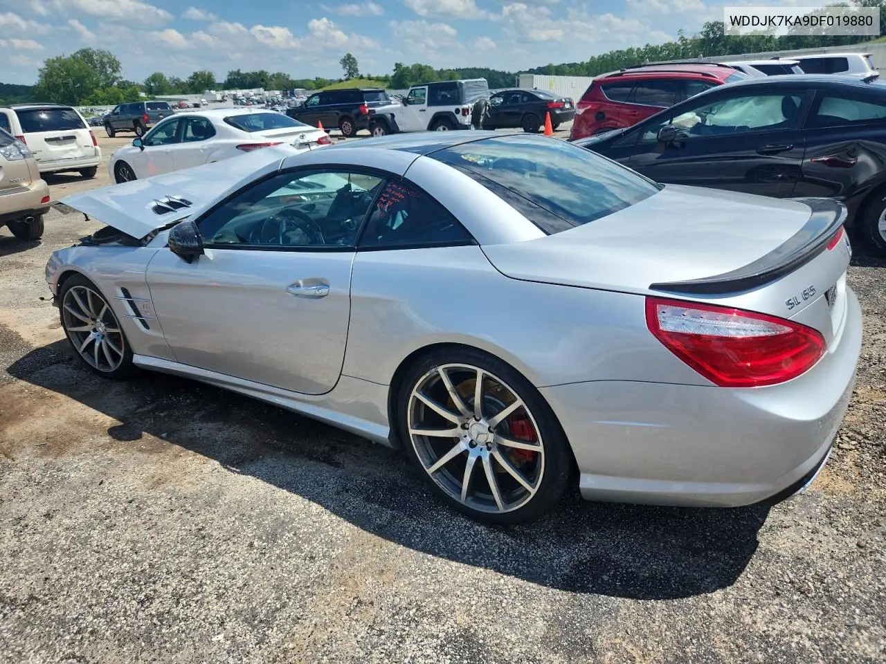 2013 Mercedes-Benz Sl 65 Amg VIN: WDDJK7KA9DF019880 Lot: 62563415