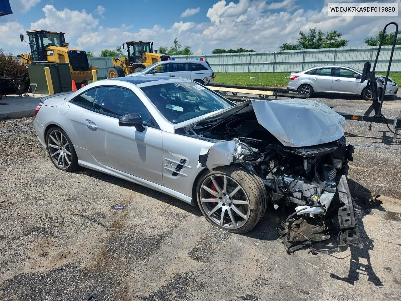 2013 Mercedes-Benz Sl 65 Amg VIN: WDDJK7KA9DF019880 Lot: 62563415