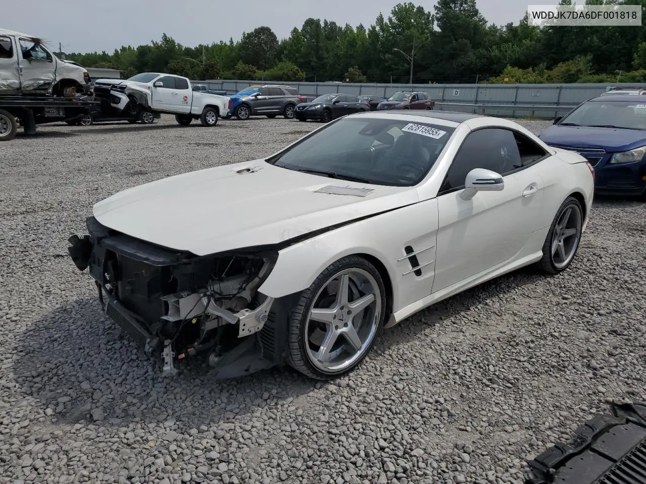 2013 Mercedes-Benz Sl 550 VIN: WDDJK7DA6DF001818 Lot: 62815955