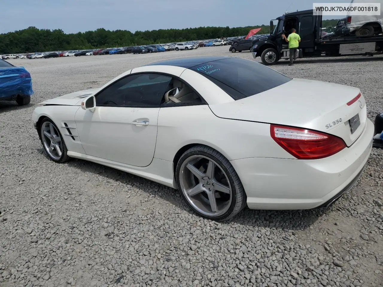 2013 Mercedes-Benz Sl 550 VIN: WDDJK7DA6DF001818 Lot: 62815955