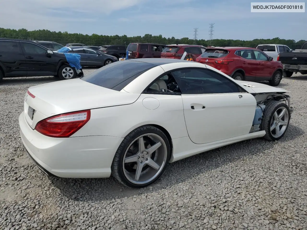 2013 Mercedes-Benz Sl 550 VIN: WDDJK7DA6DF001818 Lot: 62815955