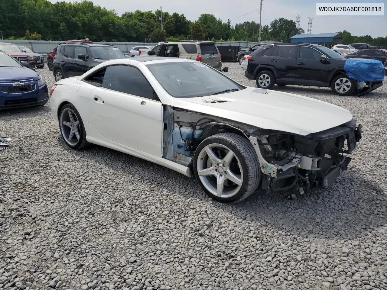 2013 Mercedes-Benz Sl 550 VIN: WDDJK7DA6DF001818 Lot: 62815955