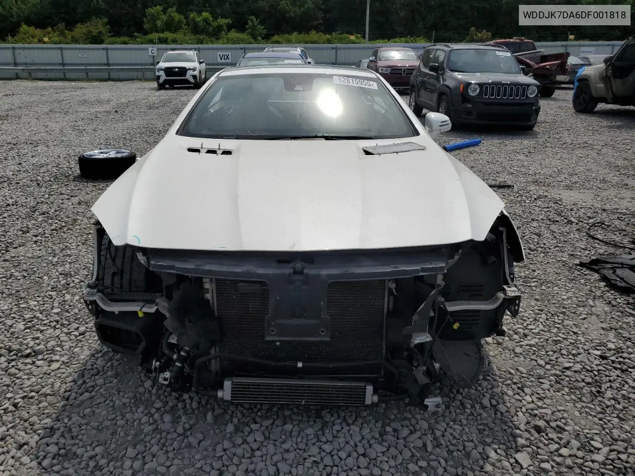 2013 Mercedes-Benz Sl 550 VIN: WDDJK7DA6DF001818 Lot: 62815955