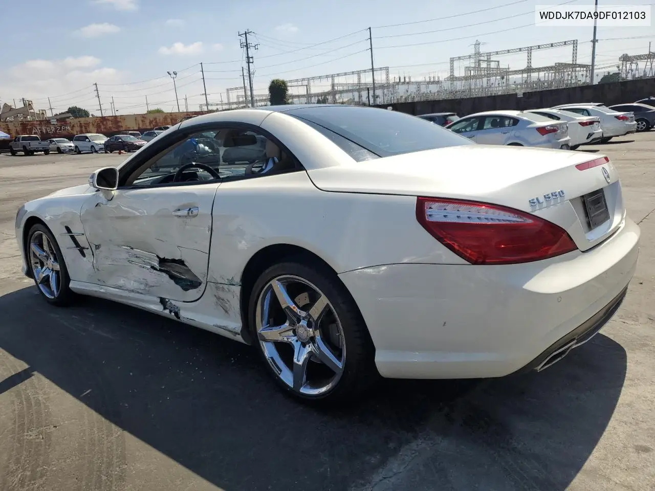 2013 Mercedes-Benz Sl 550 VIN: WDDJK7DA9DF012103 Lot: 64473285