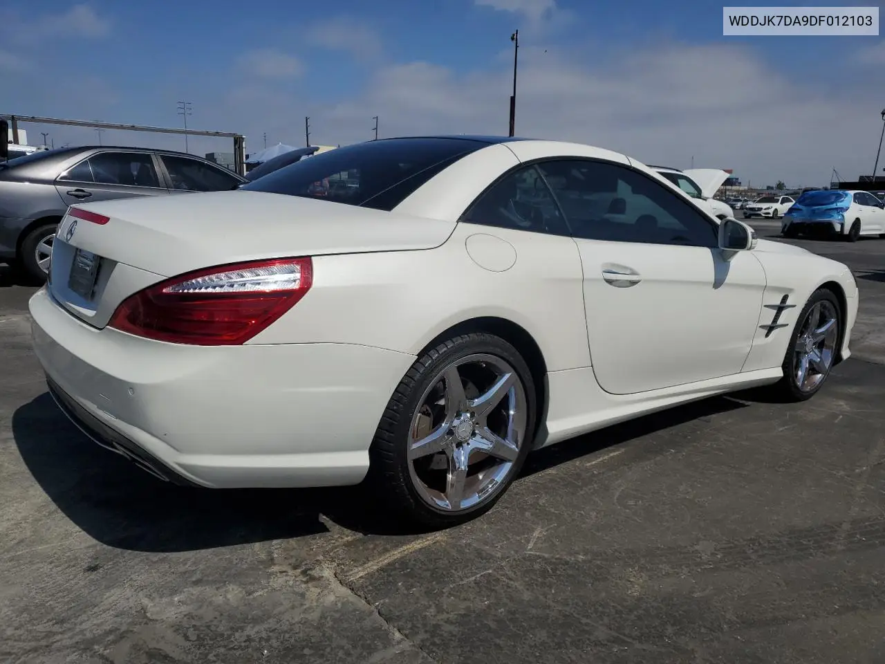 2013 Mercedes-Benz Sl 550 VIN: WDDJK7DA9DF012103 Lot: 64473285