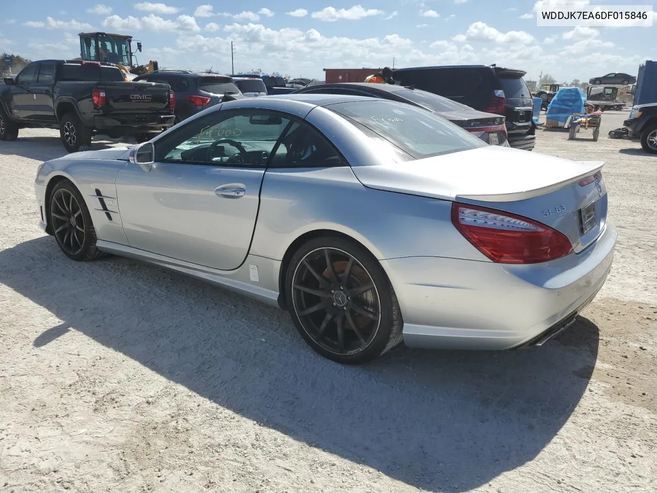 2013 Mercedes-Benz Sl 63 Amg VIN: WDDJK7EA6DF015846 Lot: 76460724