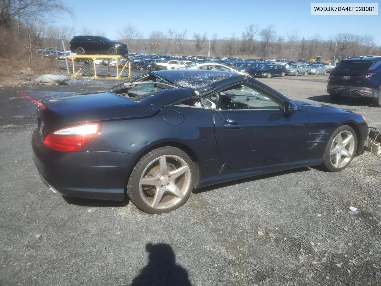 2014 Mercedes-Benz Sl 550 VIN: WDDJK7DA4EF028081 Lot: 49108695