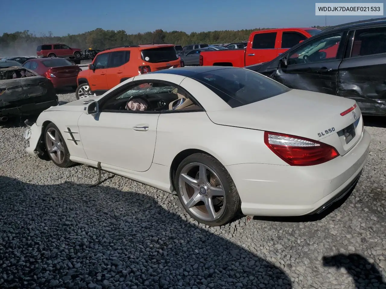 2014 Mercedes-Benz Sl 550 VIN: WDDJK7DA0EF021533 Lot: 77974274