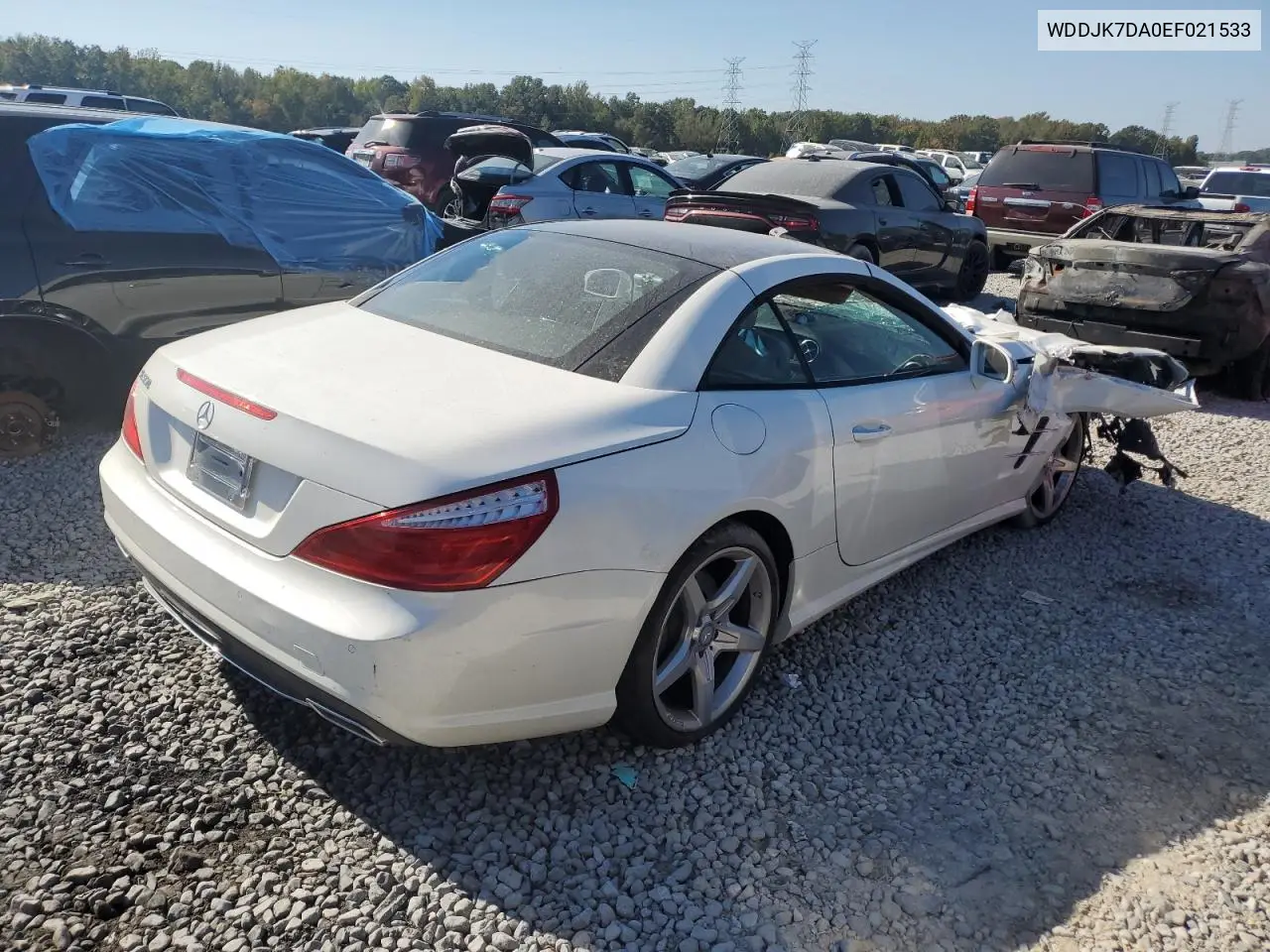 2014 Mercedes-Benz Sl 550 VIN: WDDJK7DA0EF021533 Lot: 77974274