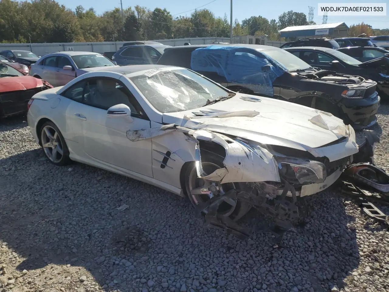 2014 Mercedes-Benz Sl 550 VIN: WDDJK7DA0EF021533 Lot: 77974274