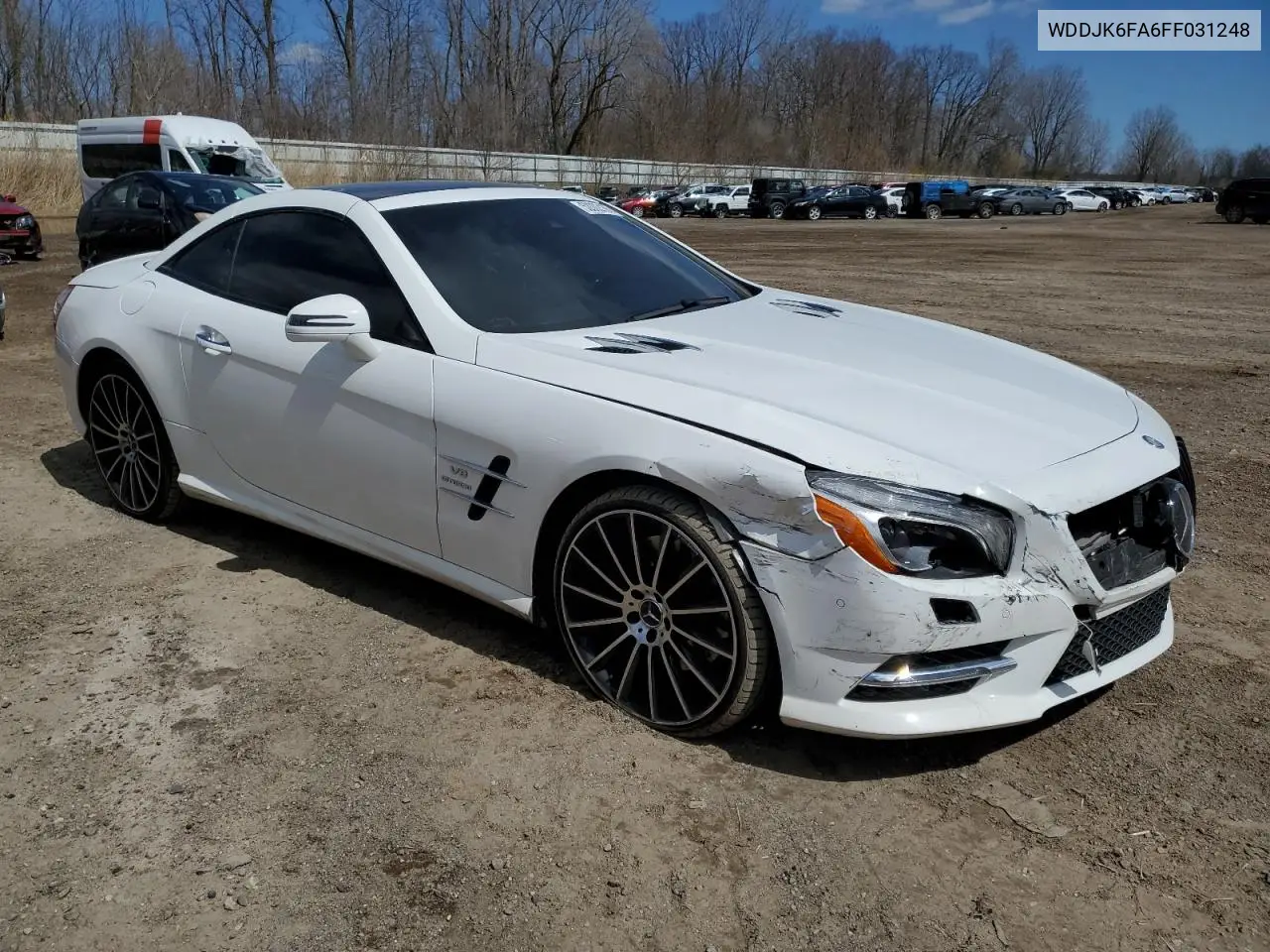 2015 Mercedes-Benz Sl 400 VIN: WDDJK6FA6FF031248 Lot: 52002185