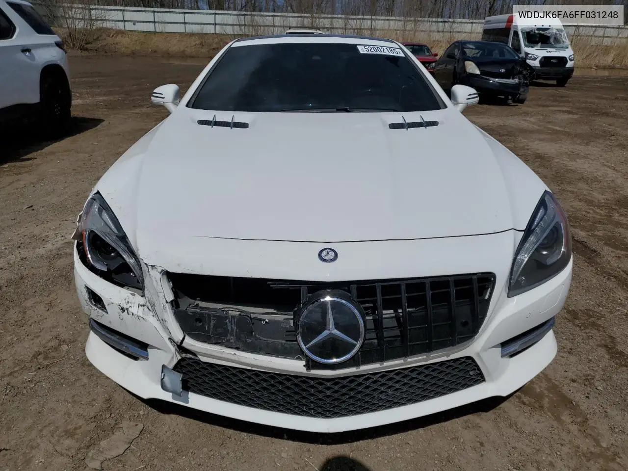 2015 Mercedes-Benz Sl 400 VIN: WDDJK6FA6FF031248 Lot: 52002185