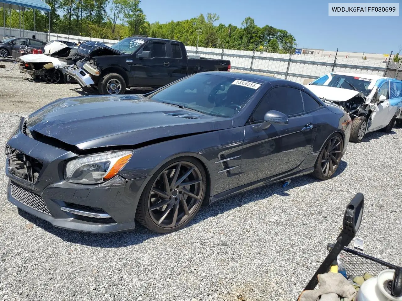 2015 Mercedes-Benz Sl 400 VIN: WDDJK6FA1FF030699 Lot: 53356255