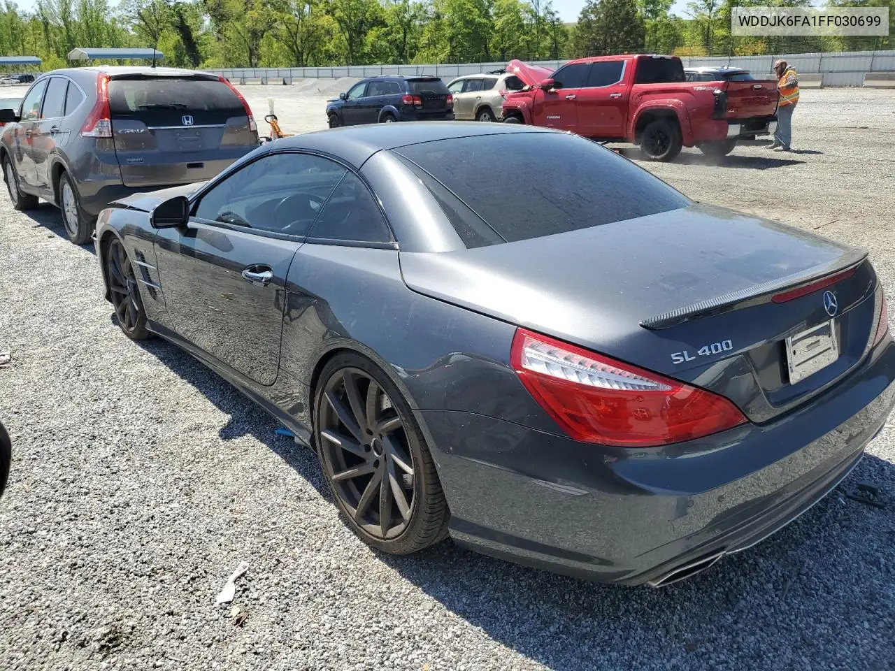 2015 Mercedes-Benz Sl 400 VIN: WDDJK6FA1FF030699 Lot: 53356255