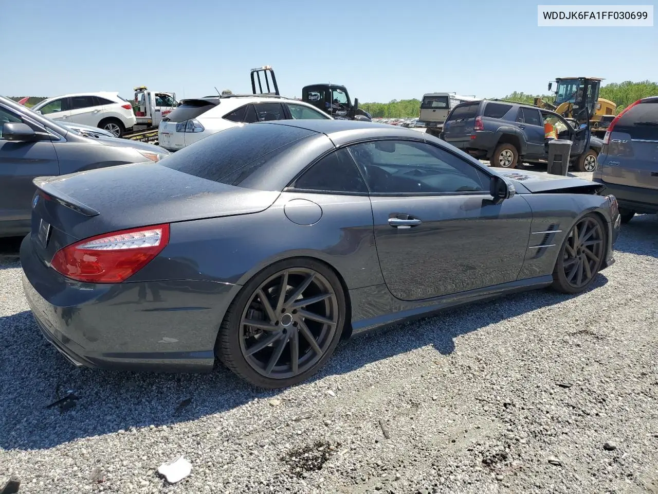 2015 Mercedes-Benz Sl 400 VIN: WDDJK6FA1FF030699 Lot: 53356255