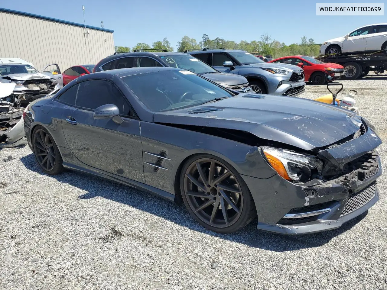 2015 Mercedes-Benz Sl 400 VIN: WDDJK6FA1FF030699 Lot: 53356255