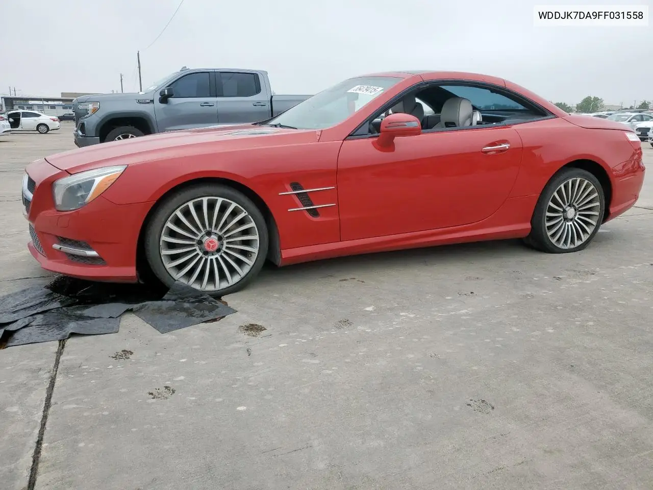 2015 Mercedes-Benz Sl 550 VIN: WDDJK7DA9FF031558 Lot: 55479415