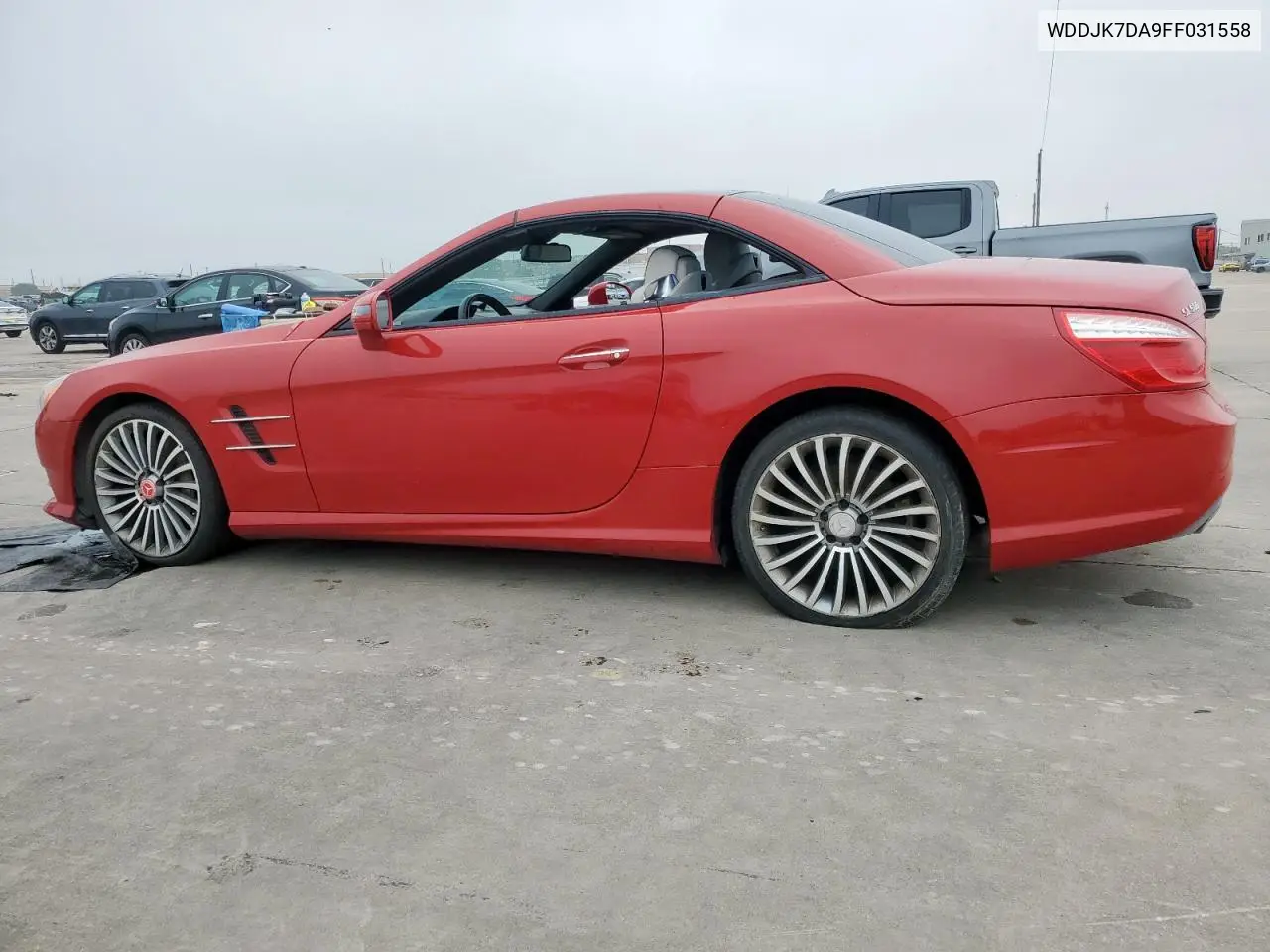 2015 Mercedes-Benz Sl 550 VIN: WDDJK7DA9FF031558 Lot: 55479415