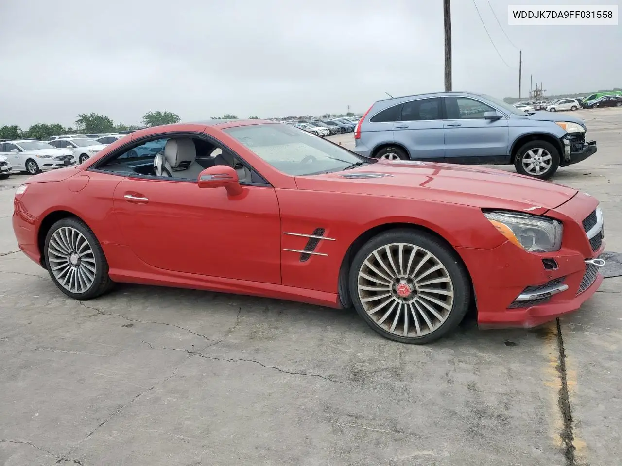 2015 Mercedes-Benz Sl 550 VIN: WDDJK7DA9FF031558 Lot: 55479415