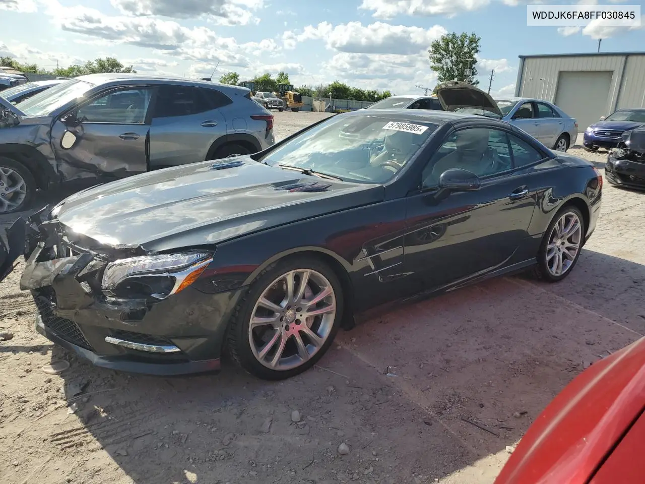 2015 Mercedes-Benz Sl 400 VIN: WDDJK6FA8FF030845 Lot: 57985985