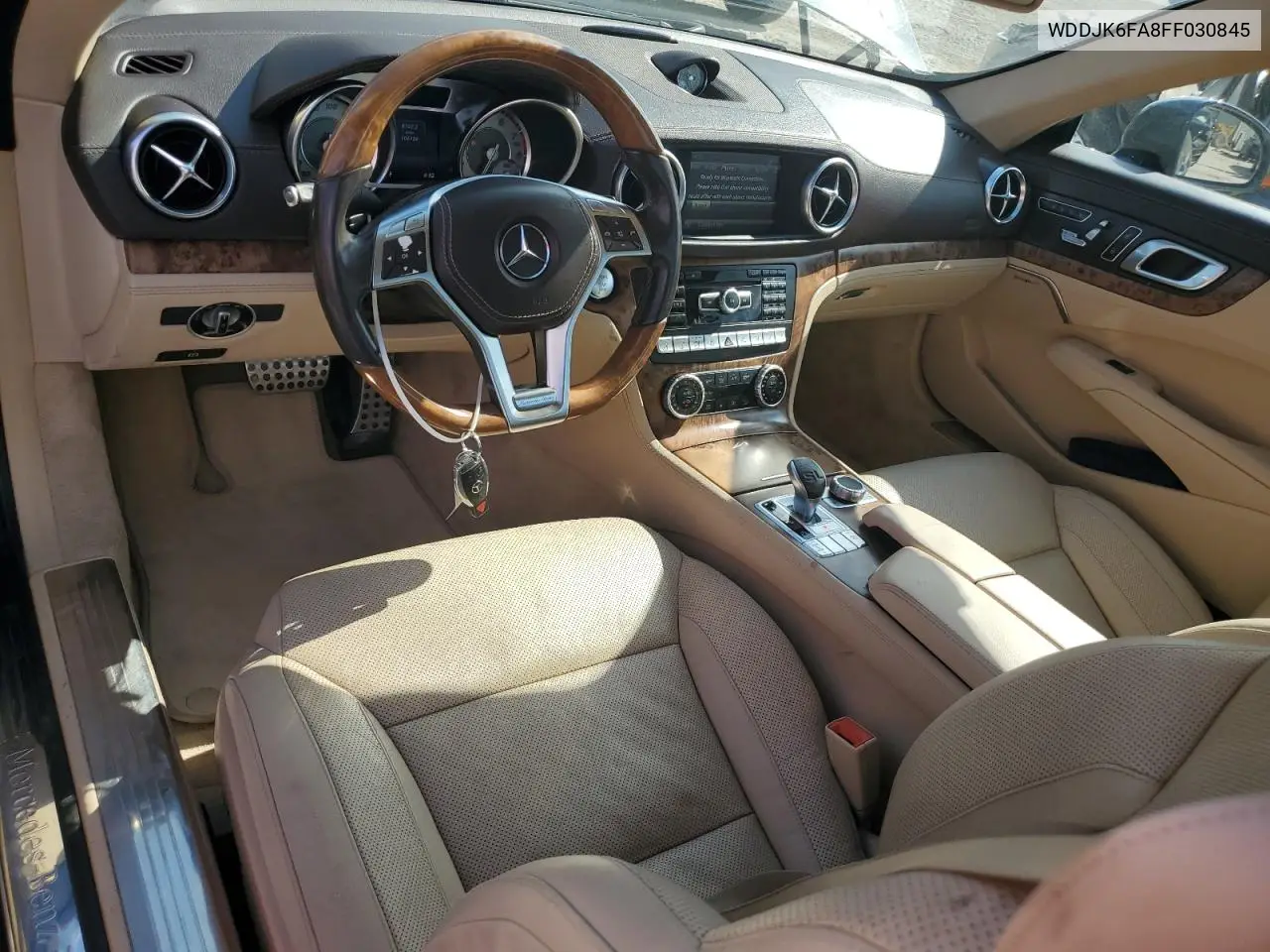 2015 Mercedes-Benz Sl 400 VIN: WDDJK6FA8FF030845 Lot: 57985985