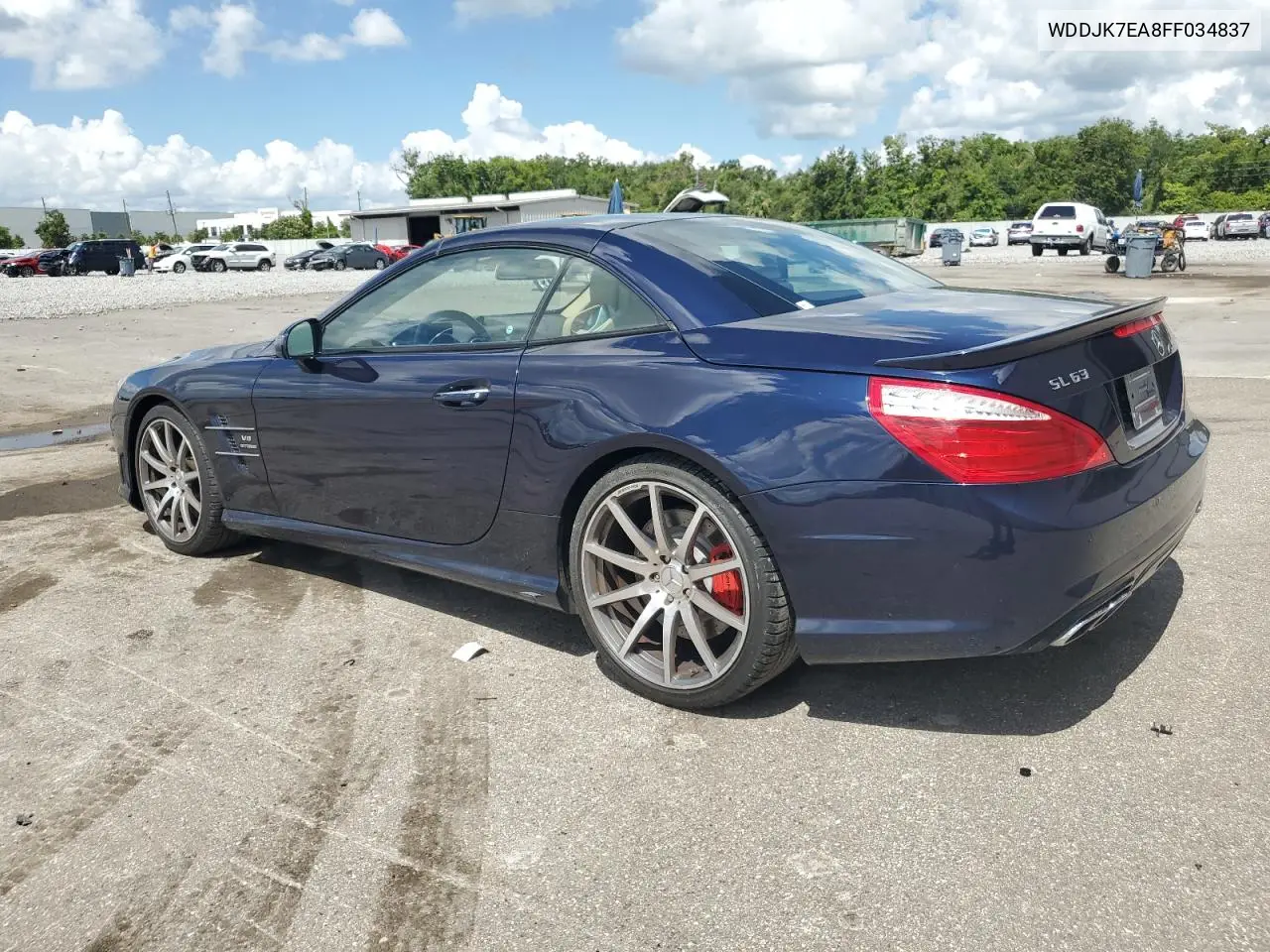 2015 Mercedes-Benz Sl 63 Amg VIN: WDDJK7EA8FF034837 Lot: 60898485