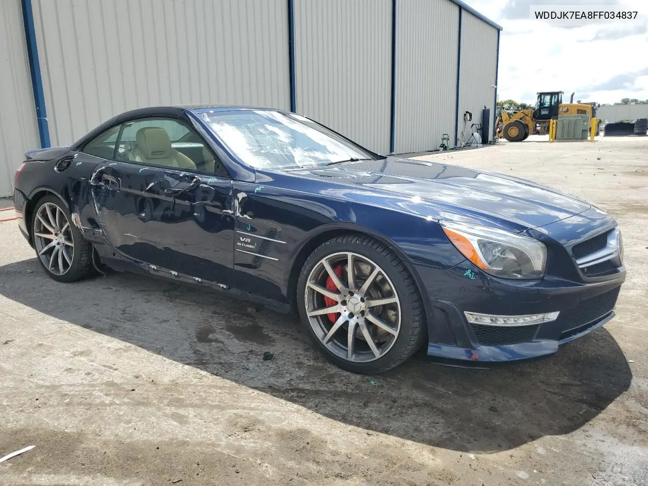 2015 Mercedes-Benz Sl 63 Amg VIN: WDDJK7EA8FF034837 Lot: 60898485