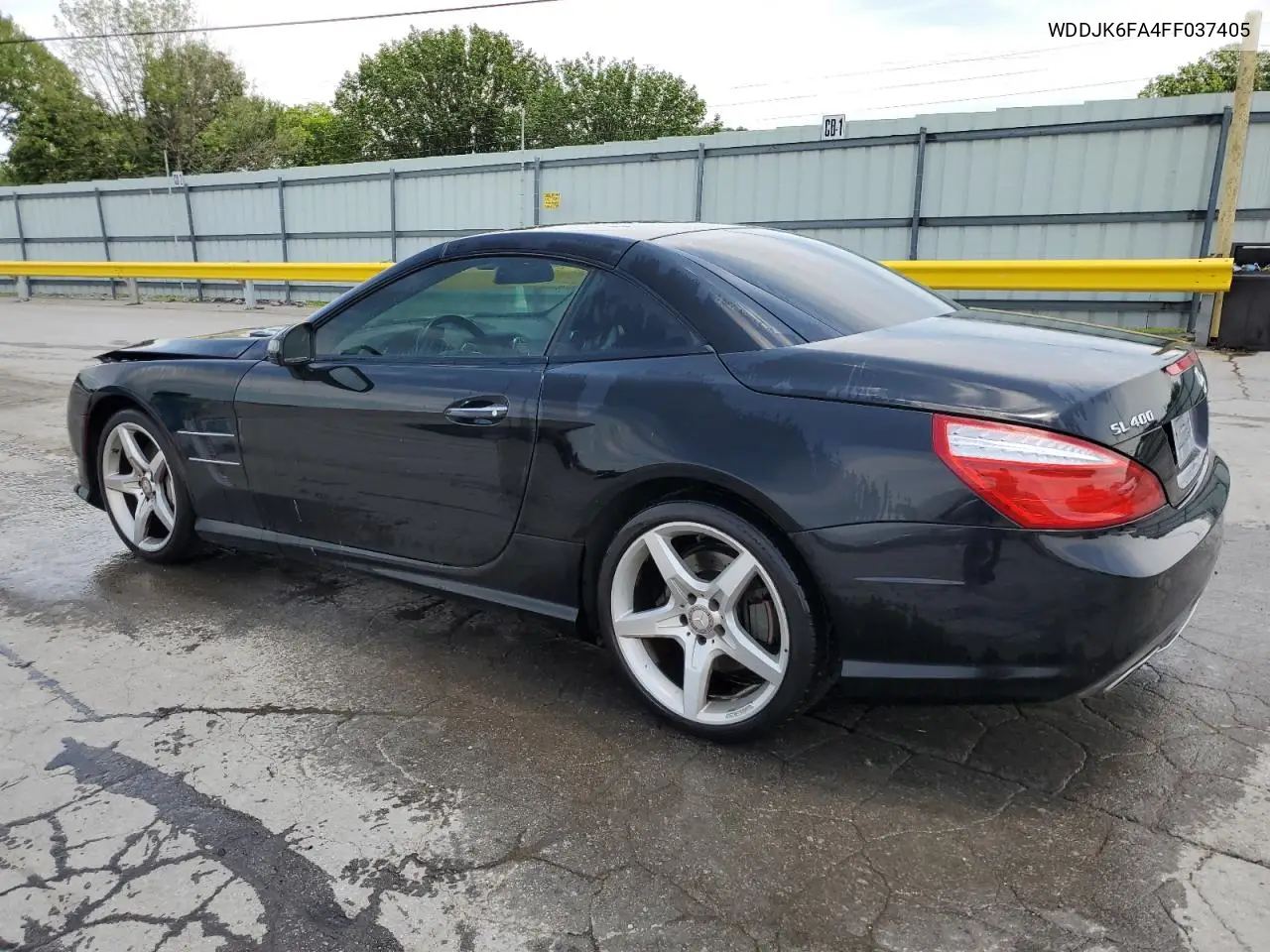 2015 Mercedes-Benz Sl 400 VIN: WDDJK6FA4FF037405 Lot: 61626415