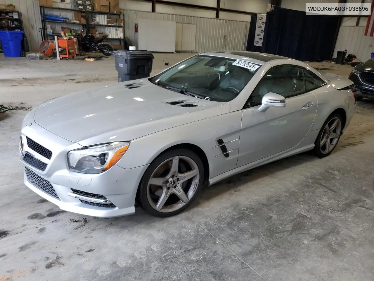 2016 Mercedes-Benz Sl 400 VIN: WDDJK6FA0GF038696 Lot: 50792545