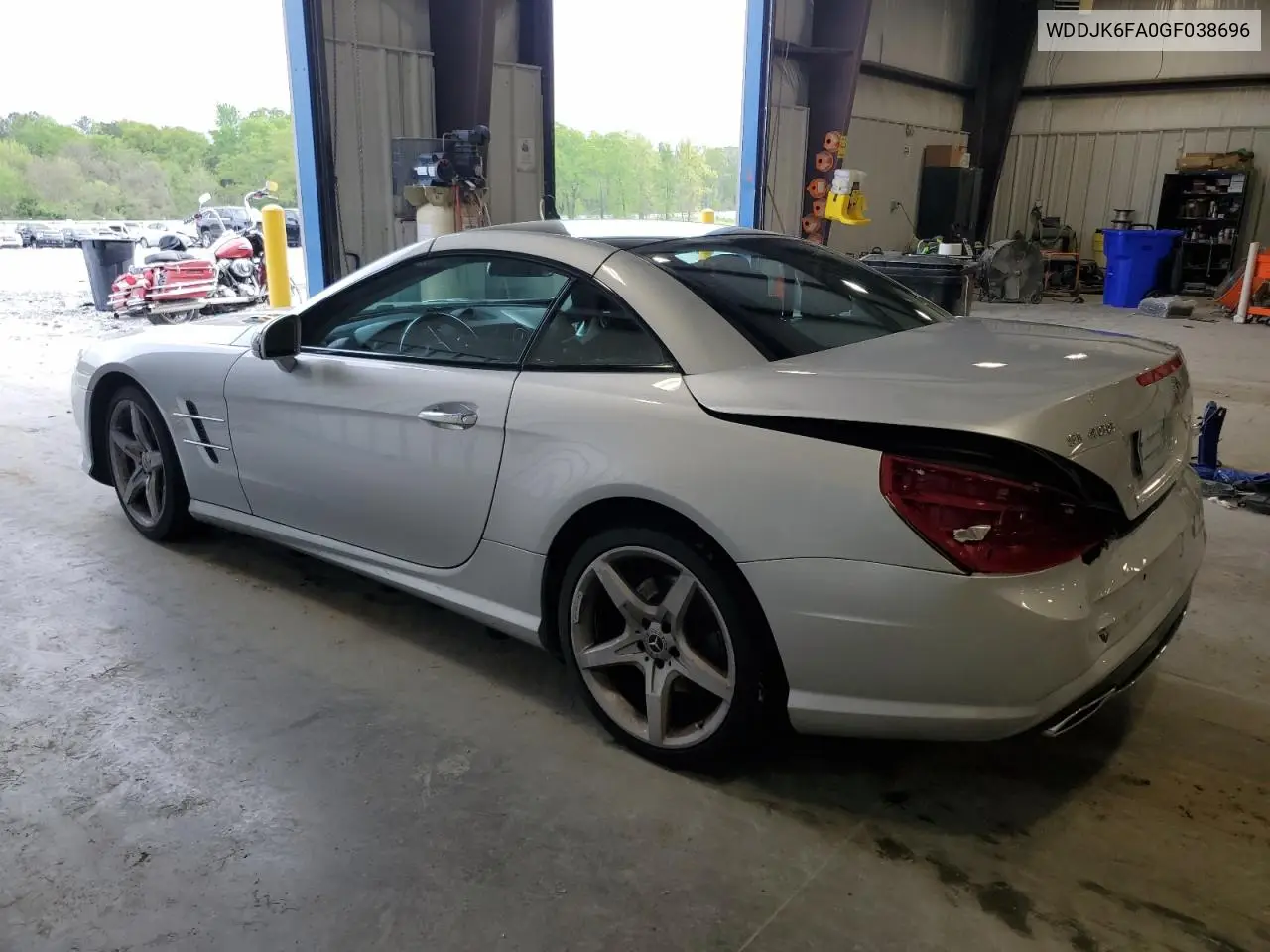 2016 Mercedes-Benz Sl 400 VIN: WDDJK6FA0GF038696 Lot: 50792545